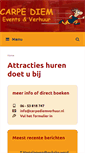 Mobile Screenshot of carpediemverhuur.nl